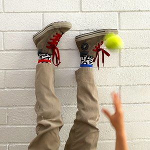 Boys Converse Suede High Tops